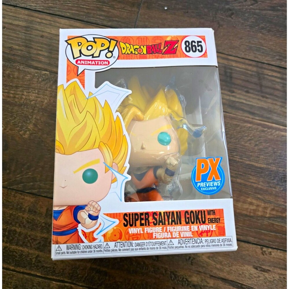 Funko Pop! Animation Dragon Ball Z Goku #865 PX Previews Exclusive Vinyl 2021